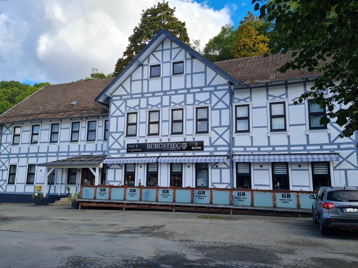 Gasthaus Burgstieg Stiege Exterior foto